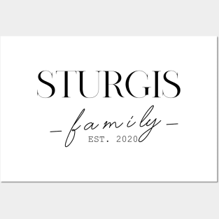 Sturgis Family EST. 2020, Surname, Sturgis Posters and Art